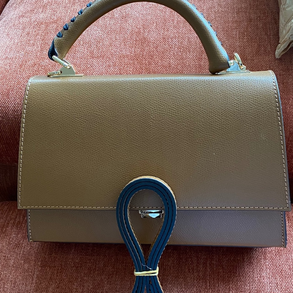 Italian leather pocketbook